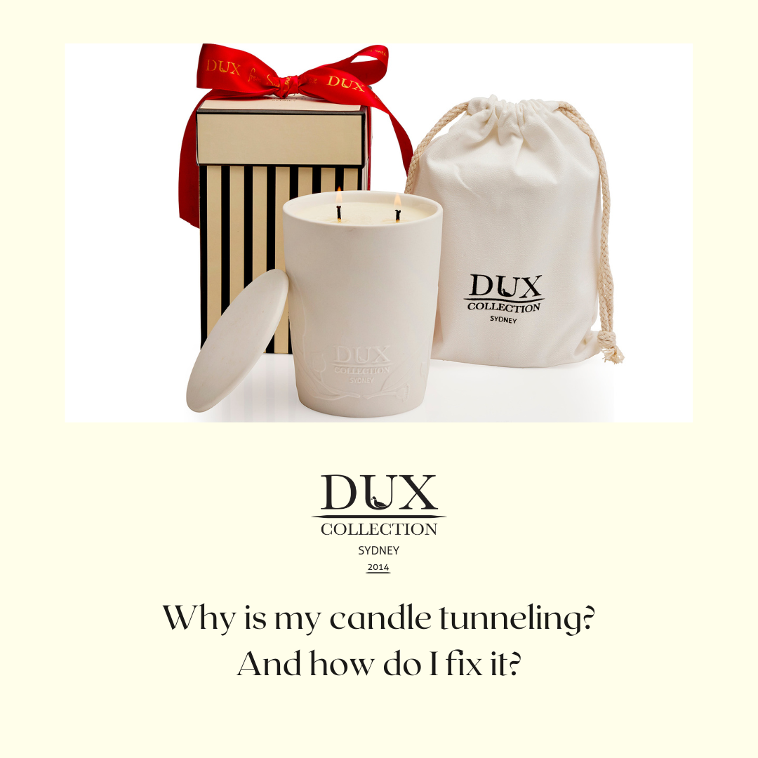 Why is my candle tunneling? And how do I fix it?