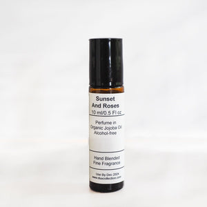 Sunset and Roses roll on eau de parfum