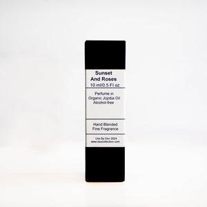 Sunset and Roses roll on eau de parfum